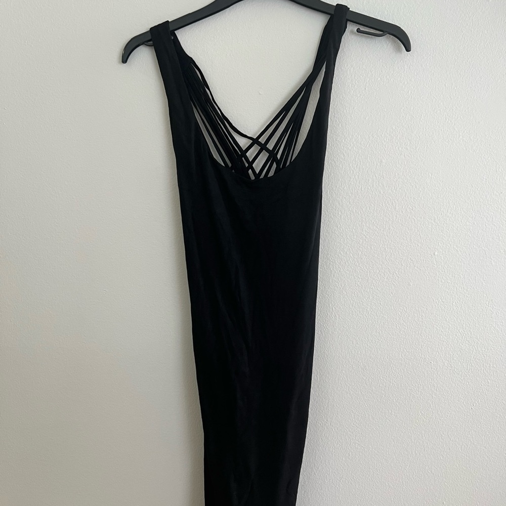 Sexy black dress